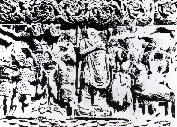 43. Φλάμμουλα απο την αψίδα του Γαλερίου στη Θεσσαλονίκη.