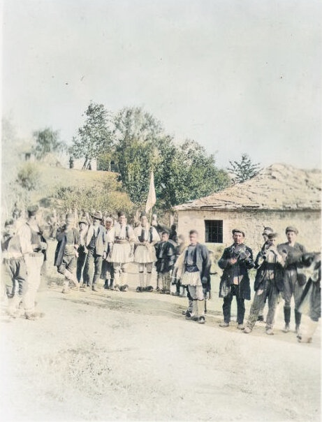 Γάμος στο Μετζητιέ (Κεφαλόβρυσο), δεκαετία 1920, photo Margaret Hasluck