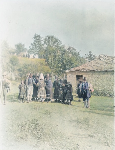 Γάμος στο Μετζητιέ (Κεφαλόβρυσο), δεκαετία 1920, photo Margaret Hasluck