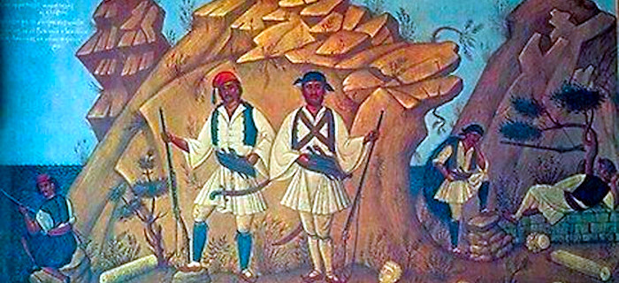 Φώτης Κόντογλου, «Αρματoλοί και κλέφτες» (Έλληνες ζωγράφοι, εκδ. Μέλισσα)