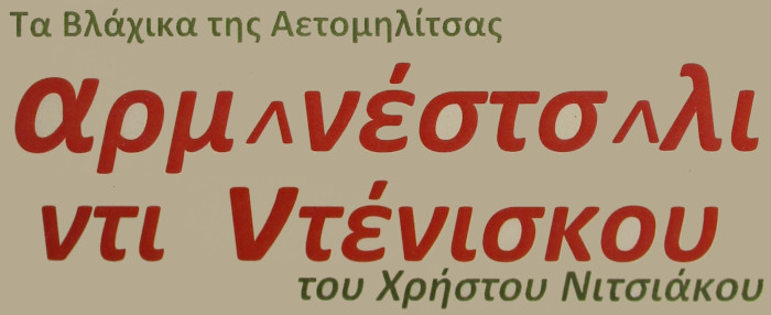 Αρμ^νέστσ^λι ντι ντένισκου - τα βλάχικα της Αετομηλίτσας, Χρήστος Νιτσιάκος