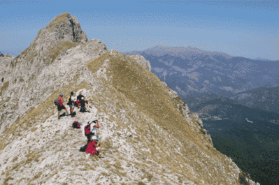 Ορειβασία στην υψηλότερη κορυφή του Σμόλικα.
