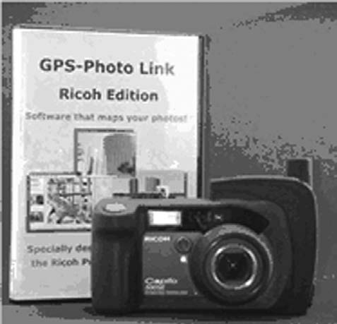 φωτογραφική μηχανή με ενσωματωμένο GPS